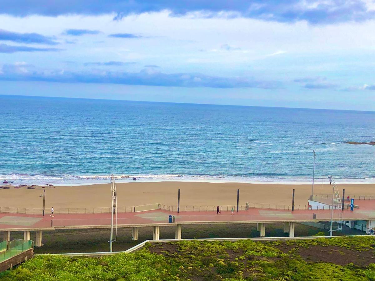 Vistas Mar Playa Las Canteras Primera Linea Wifi Las Palmas de Gran Canaria Exterior foto