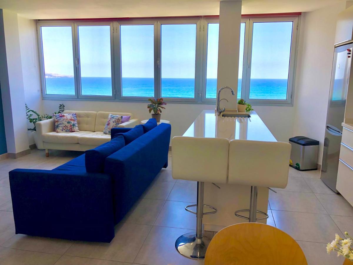 Vistas Mar Playa Las Canteras Primera Linea Wifi Las Palmas de Gran Canaria Exterior foto