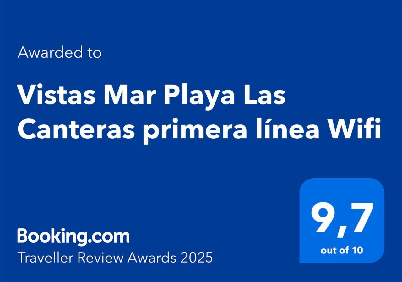 Vistas Mar Playa Las Canteras Primera Linea Wifi Las Palmas de Gran Canaria Exterior foto